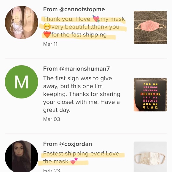 🆕LAST 1✨3pc Face Masks - Picture 8 of 8